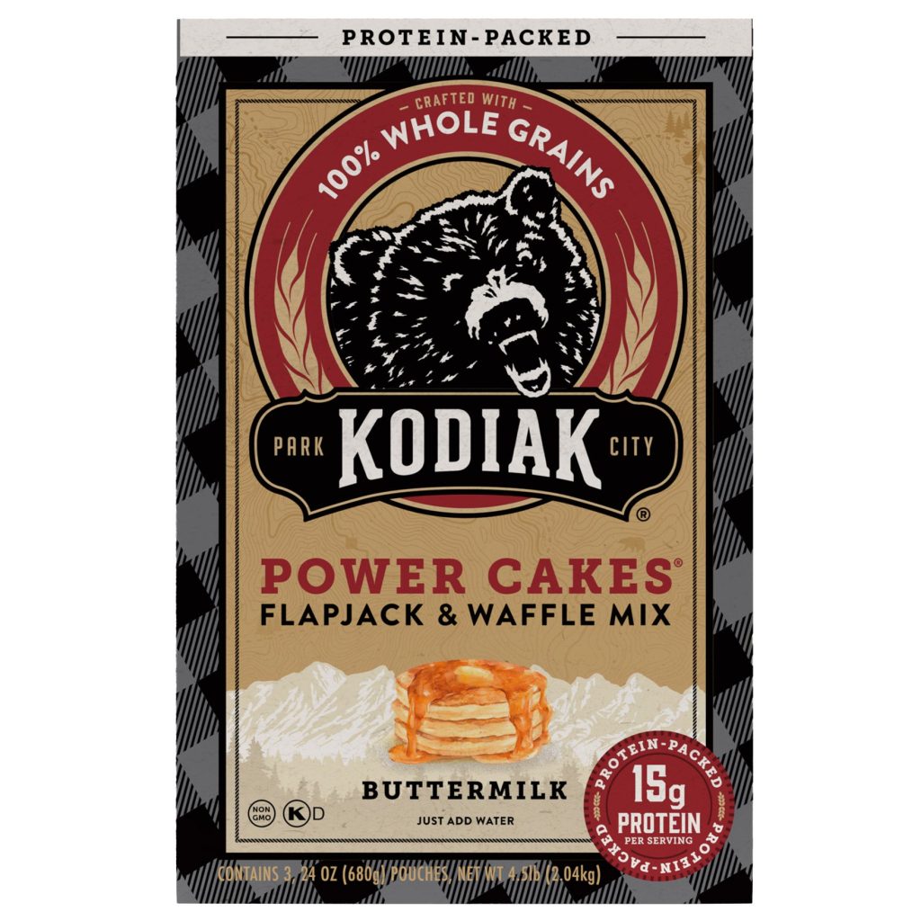 KODIAK POWER CAKES FLAPJACK & WAFFLE MIX 4.5 LBS