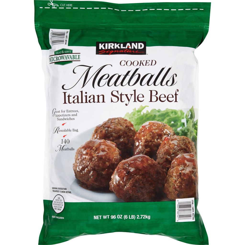 KIRKLAND SIGNATURE ITALIAN STYLE MEATBALL 6 LB