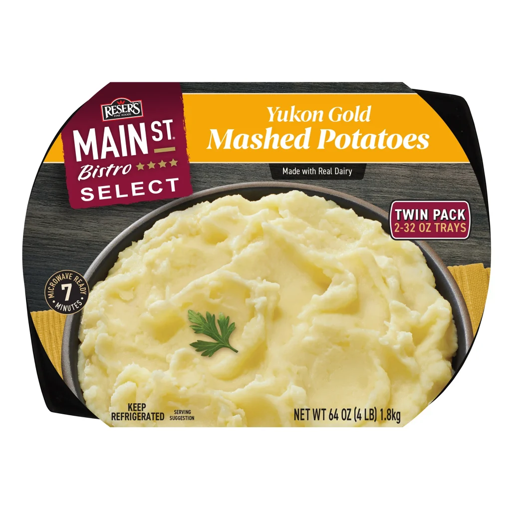 MAIN STREET BISTRO YUKON GOLD MASHED POTATOES 2/32 OZ
