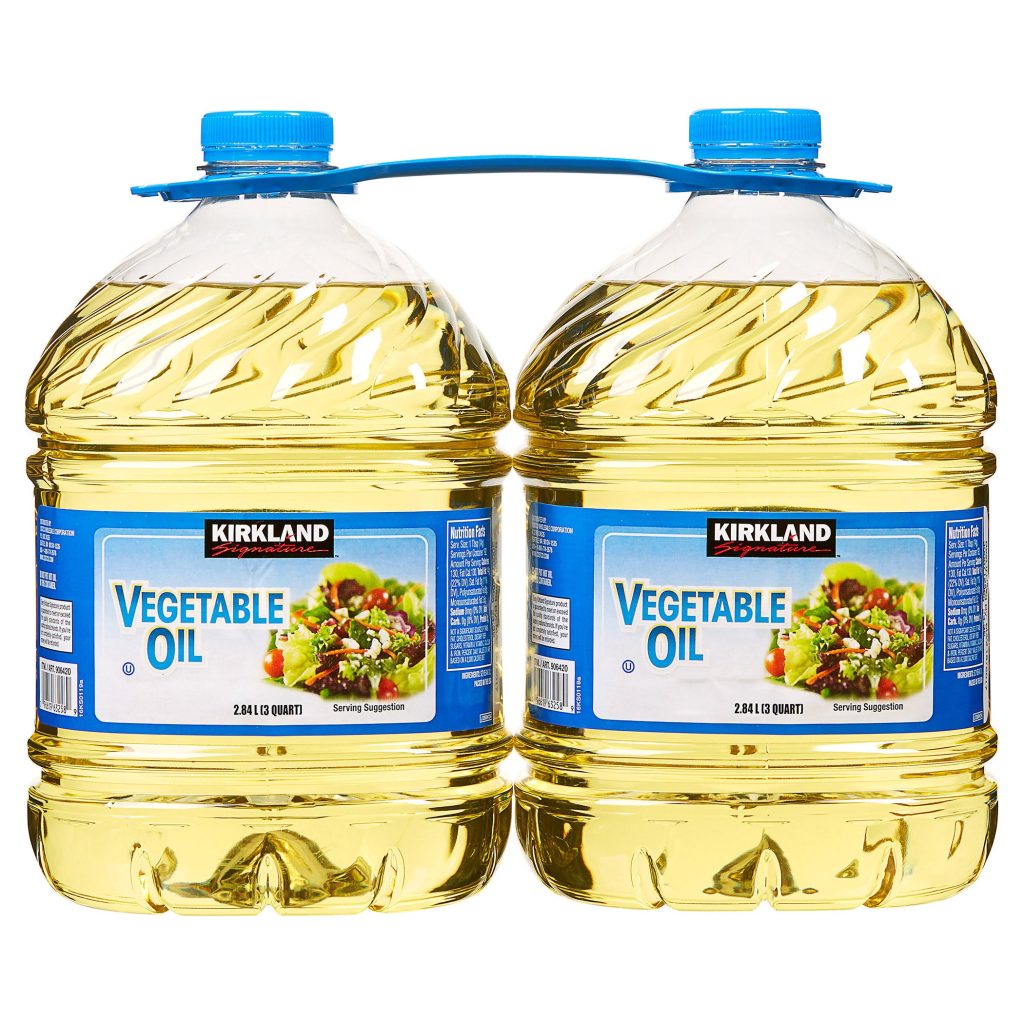 KIRKLAND SIGNATURE VEGETABLE OIL 2/2.84 L