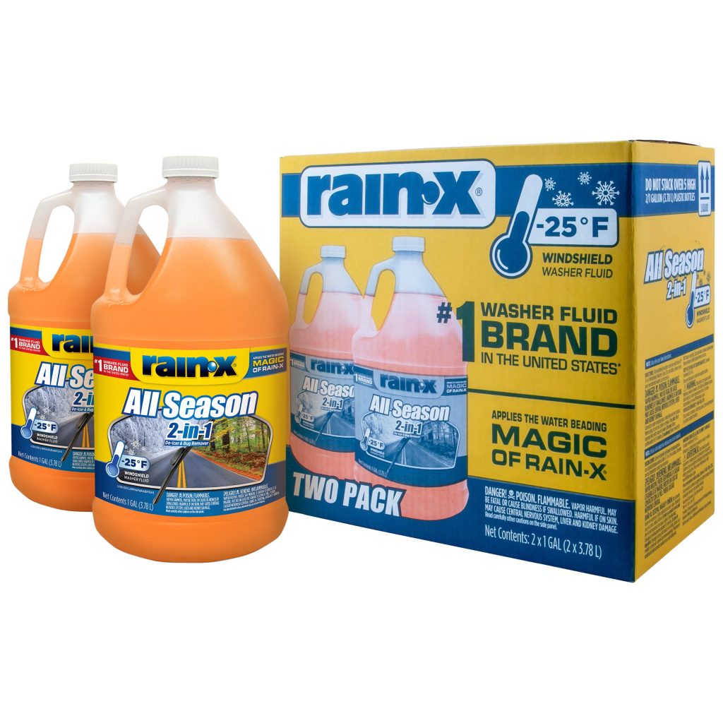 RAIN X WINDSHIELD WASH FLUID 2 / 1 GALLON