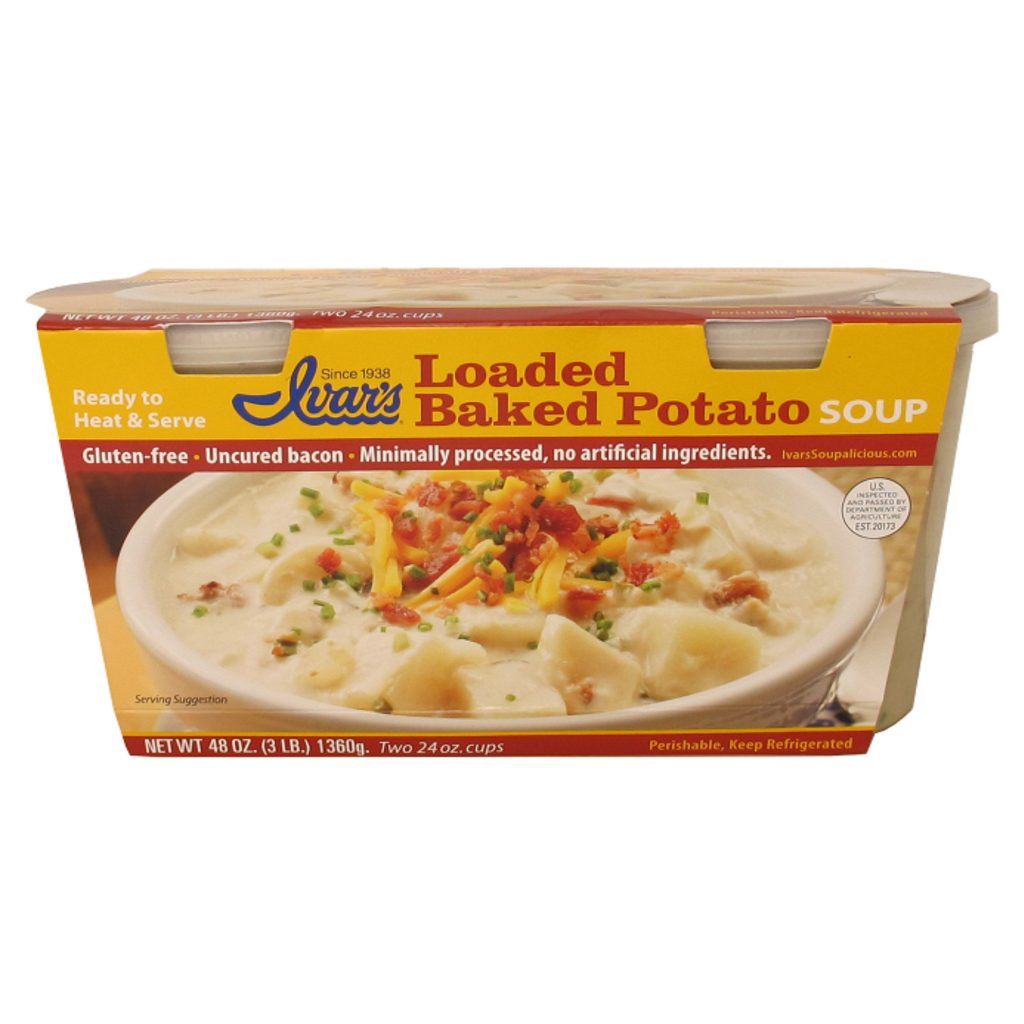 IVAR’S LOADED POTATO SOUP 2/24 OZ