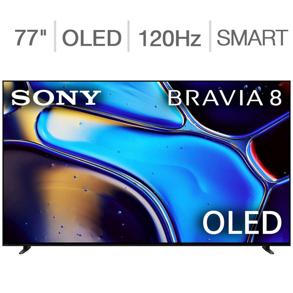 SONY 77¨ BRAVIA 8 77¨ CLASS (76.7¨ DIAG) 4K UHD OLED TV