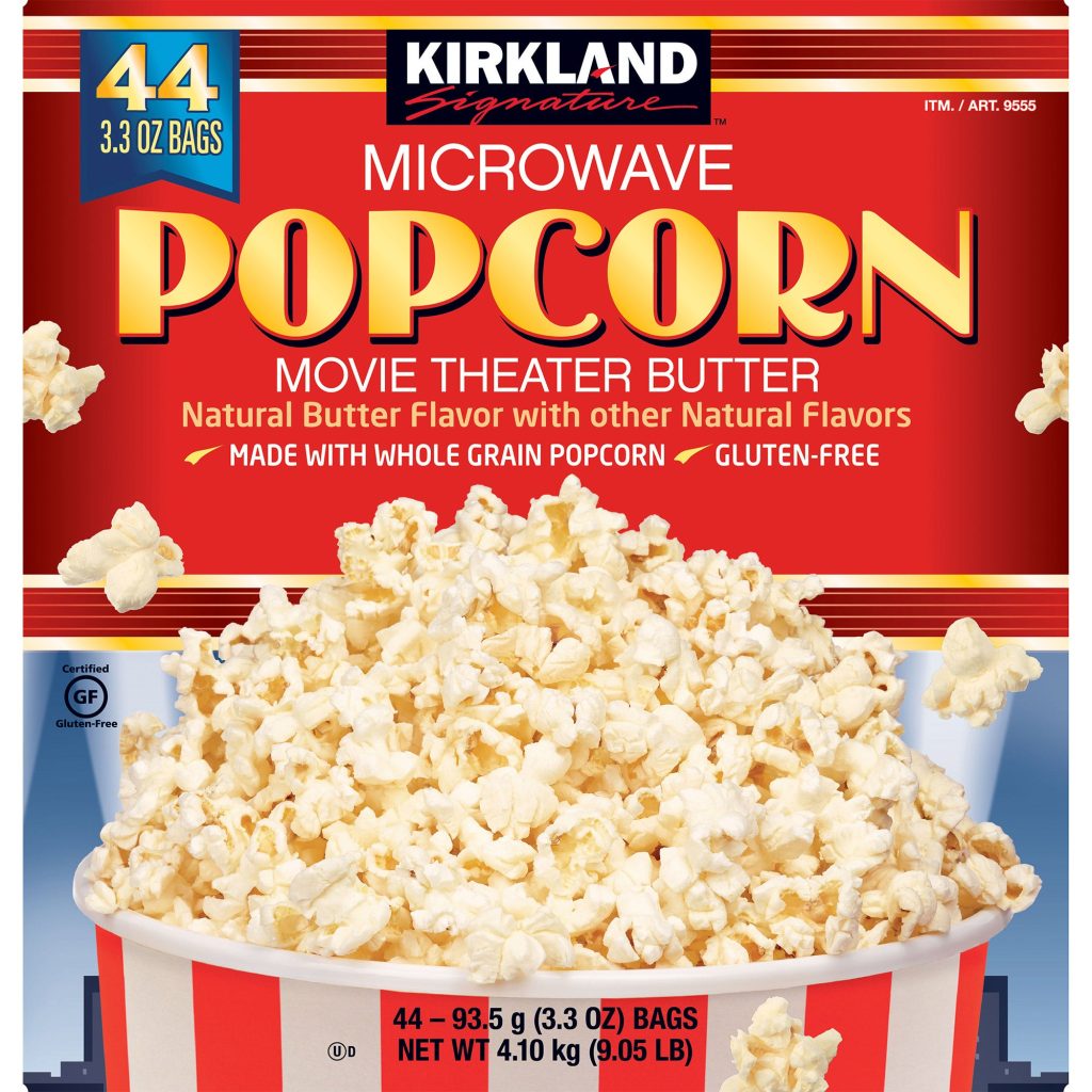 KIRKLAND SIGNATURE MICROWAVE POPCORN 44 CT