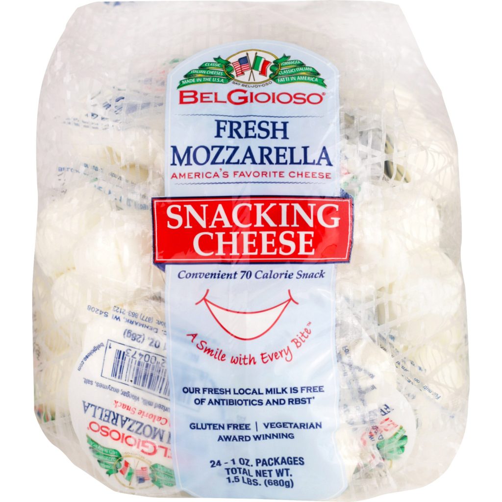 BELGIOIOSO MOZZARELLA SNACK PACK 24/1 OZ