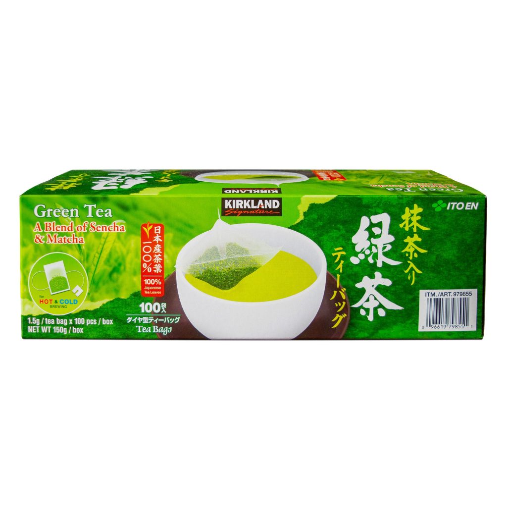 KIRKLAND SIGNATURE JAPANESE GREEN TEA 100 CT