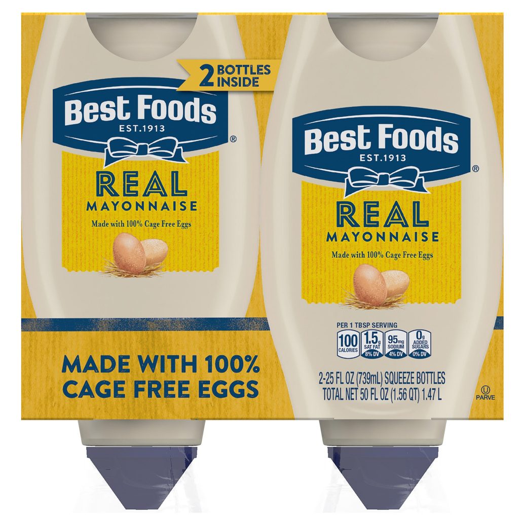 BEST FOODS SQUEEZE MAYO 2/25 OZ