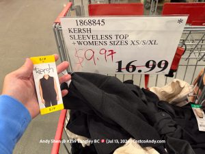 KERSH SLEEVELESS TOP WOMENS SIZES XS/S/XL