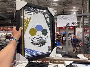 FIFA WORLD CUP HOST CITY FRAME VANCOUVER