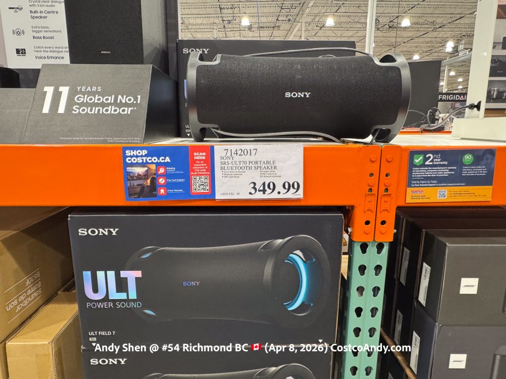 SONY SRS-ULT70 PORTABLE BLUETOOTH SPEAKER