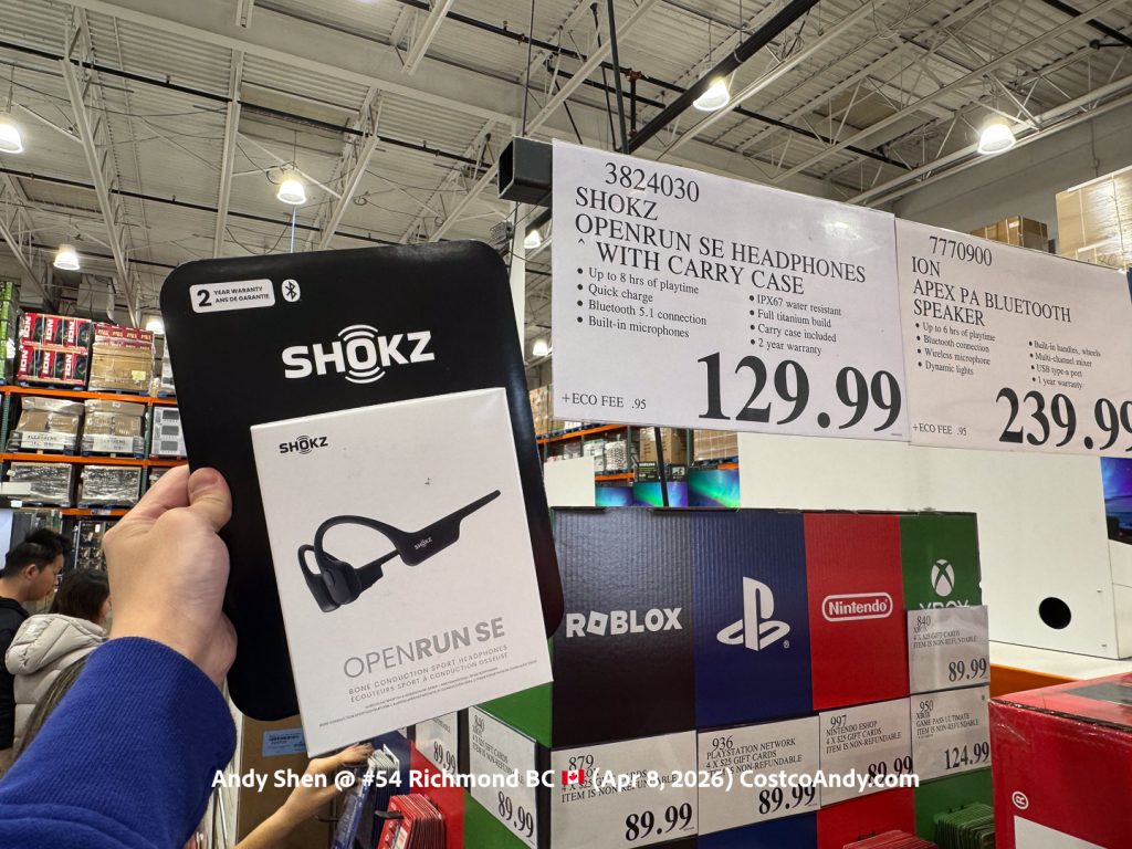 SHOKZ OPENRUN SE HEADPHONES WITH CARRY CASE