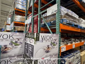 LINKFAIR WOK WITH LID 3 PIECES