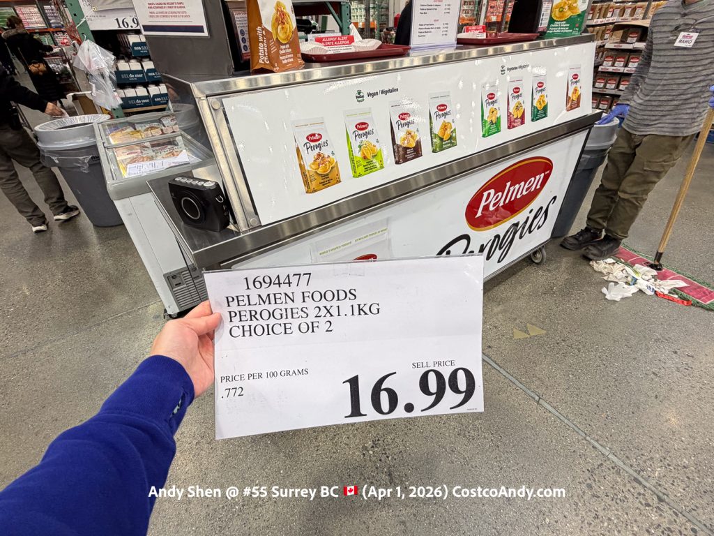 PELMEN FOODS PEROGIES 2X1.1KG CHOICE OF 2