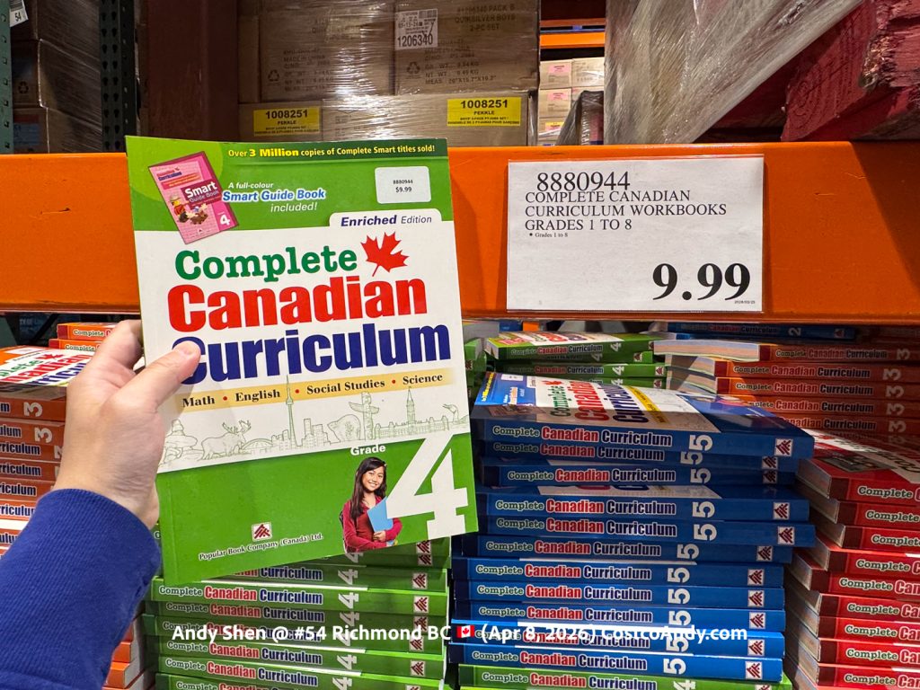 COMPLETE CANADIAN CURRICULUM WORKBOOKS GRADES 1 TO 8