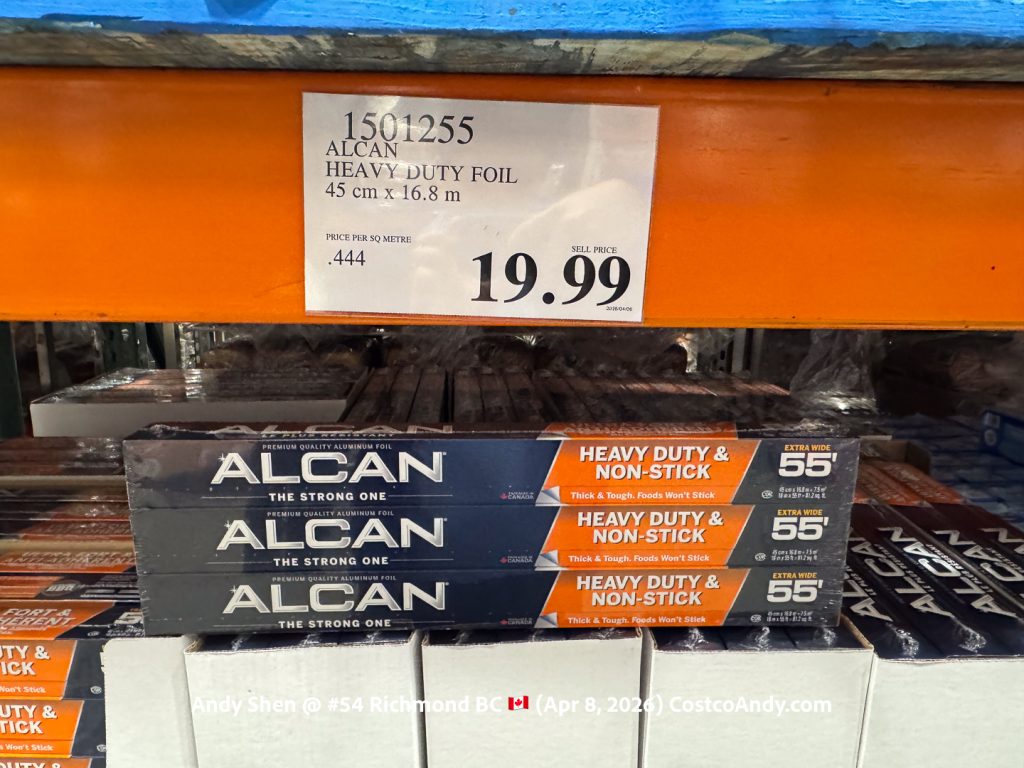 ALCAN HEAVY DUTY FOIL 45 CM X 16.8 CM