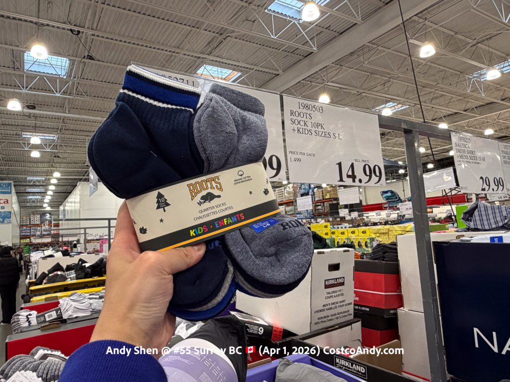 ROOTS SOCK 10PK +KIDS SIZES S-L