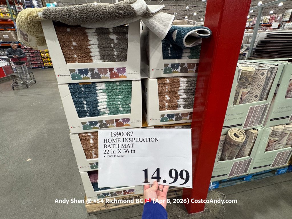 HOME INSPIRATION BATH MAT 22 IN X 36 IN