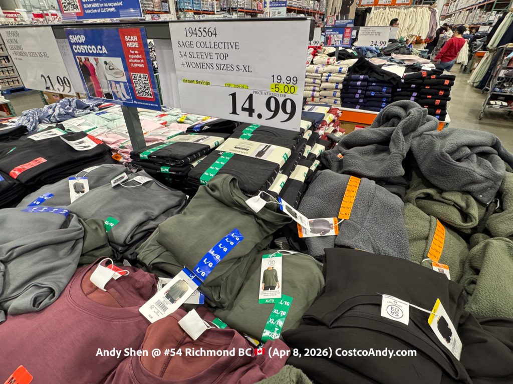 SAGE COLLECTIVE 3/4 SLEEVE TOP +WOMENS SIZES S-XL