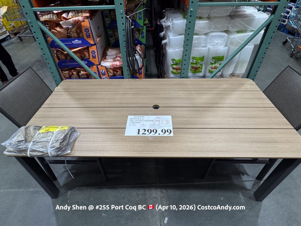 SUNVILLA 7PC PATIO DINING SET 2 BOXES