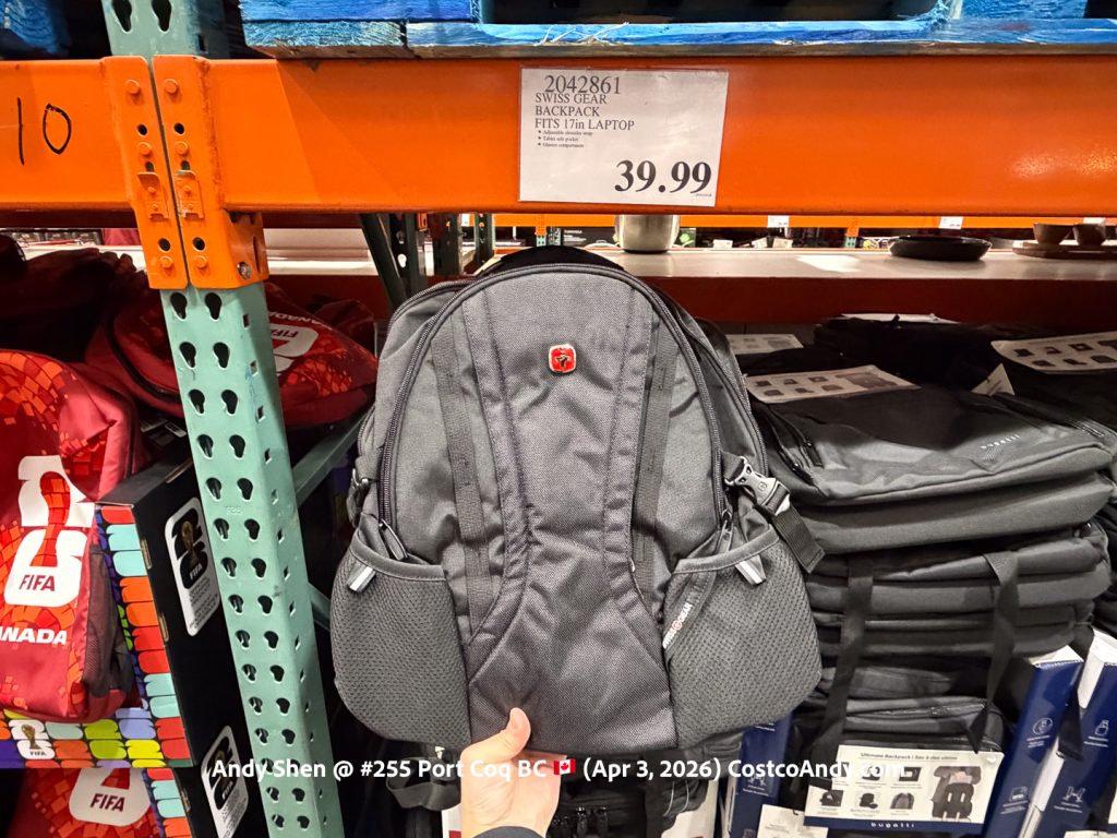 SWISS GEAR BACKPACK FITS 17IN LAPTOP