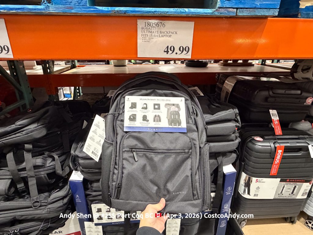 BUGATTI ULTIMATE BACKPACK FITS 15.6IN LAPTOP