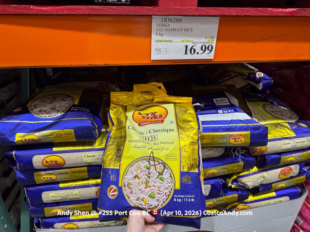 VERKA 1121 BASMATI RICE 8KG