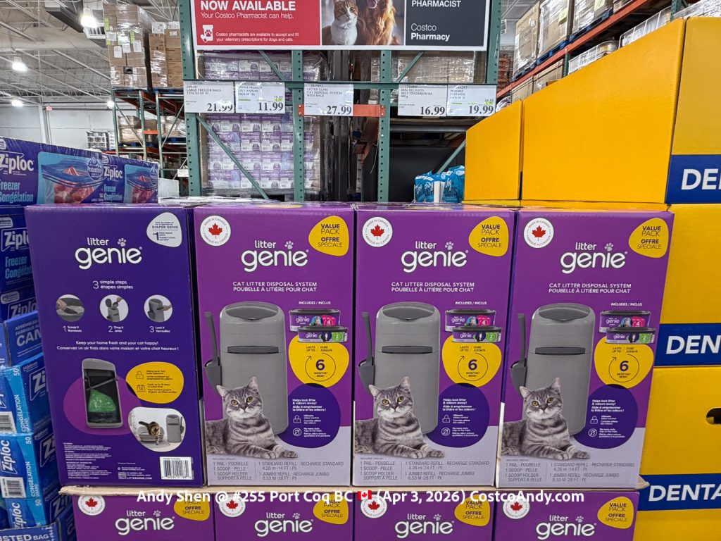 LITTER GENIE CAT DISPOSAL SYSTEM WITH BAGS