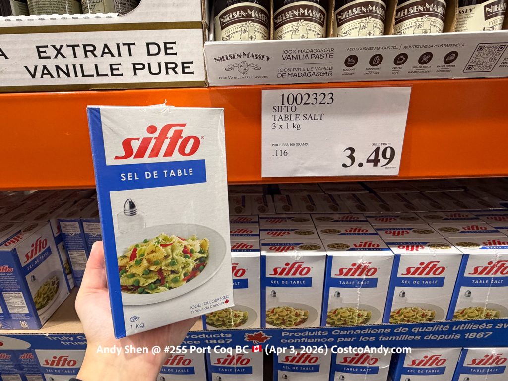 SIFTO TABLE SALT 3X1KG