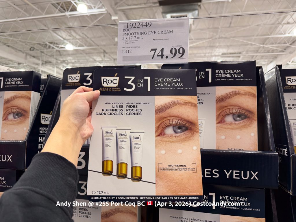 ROC SMOOTHING EYE CREAM 3 X 17.7ML