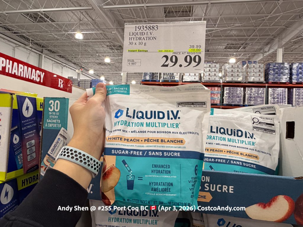 LIQUID IV HYDRATION 30X10G