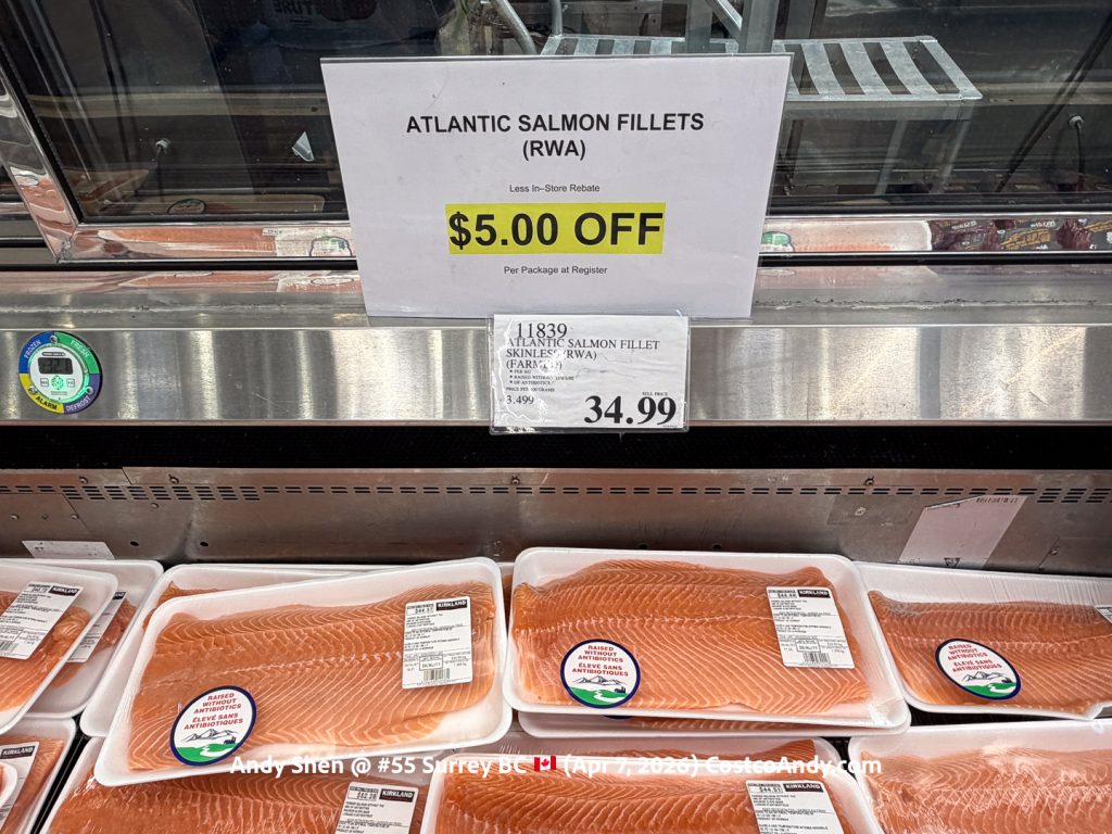 ATLANTIC SALMON FILLETS (RWA)