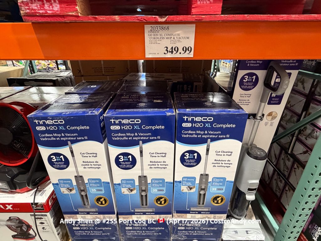 TINECO GO H2O XL COMPLETE CORDLESS MOP & VACUUM