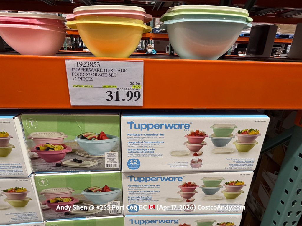 TUPPERWARE HERITAGE FOOD STORAGE SET 12 PIECES
