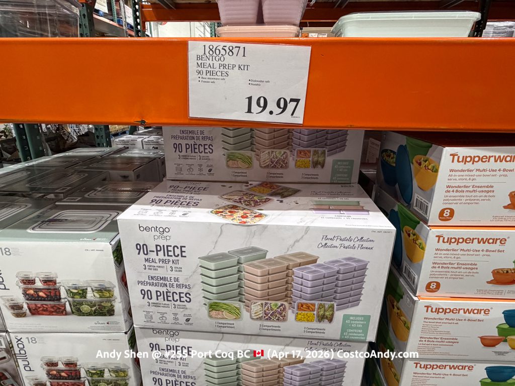 BENTGO MEAL PREP KIT 90 PIECES