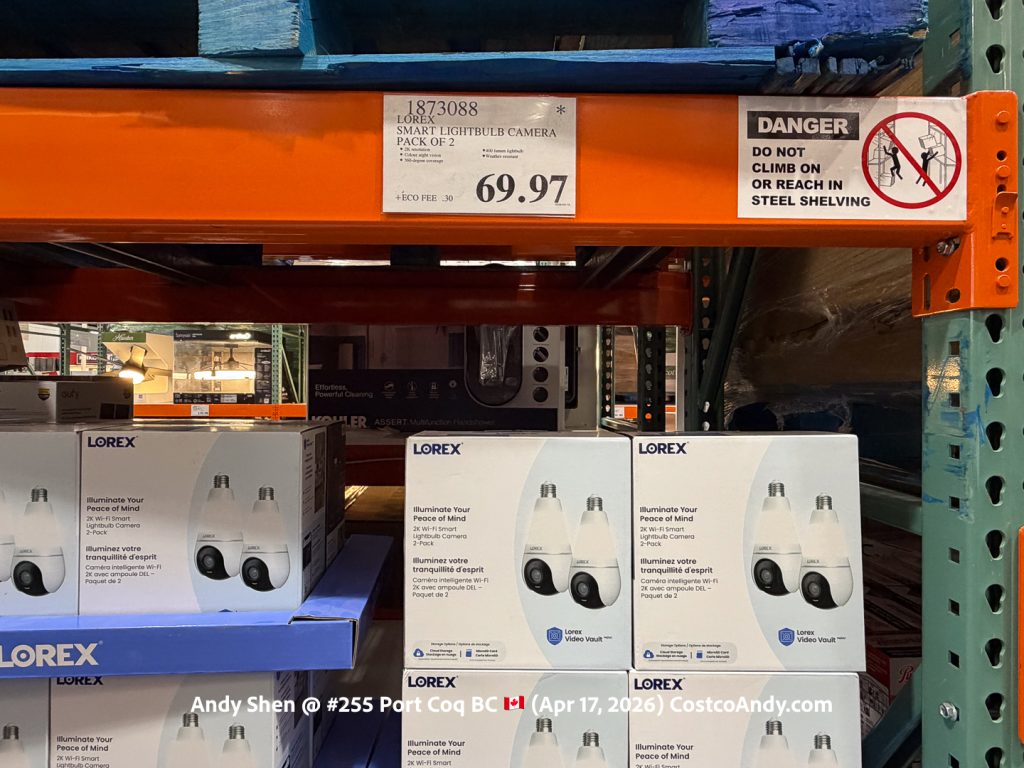 LOREX SMART LIGHTBULB CAMERA PACK OF 2