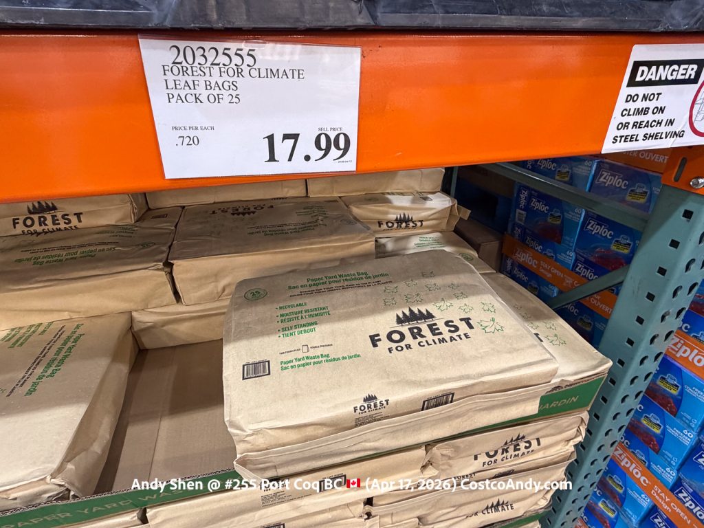 FOREST FOR CLIMATE LEAF BAGS PACK OF 25