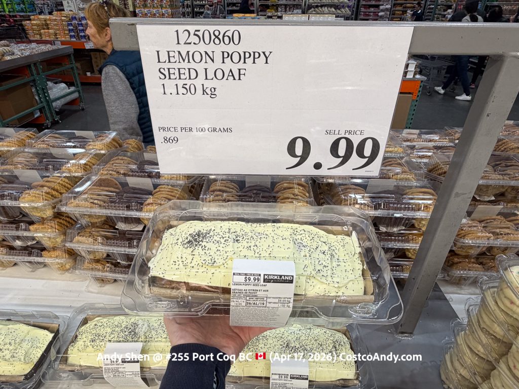 LEMON POPPY SEED LOAF 1.15 KG