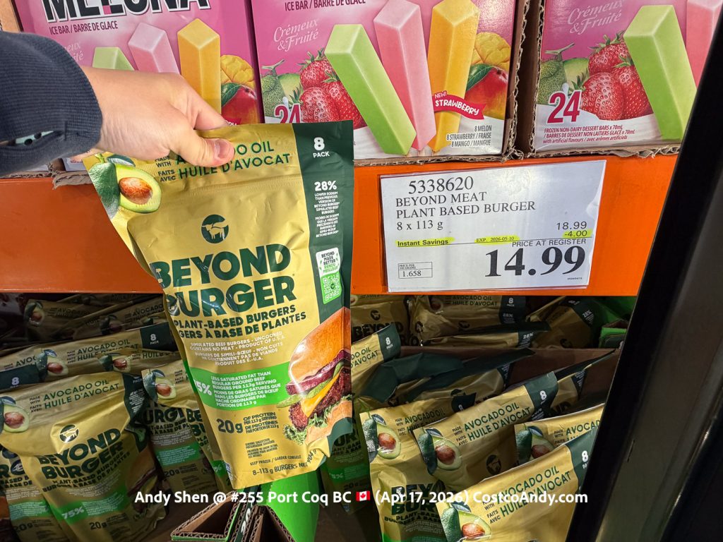 BEYOND MEAT PLANT BASED BURGER 8 X 113 G