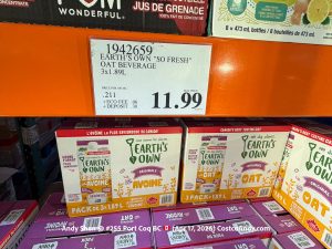 EARTH’S OWN SO FRESH OAT BEVERAGE 3X1.89L