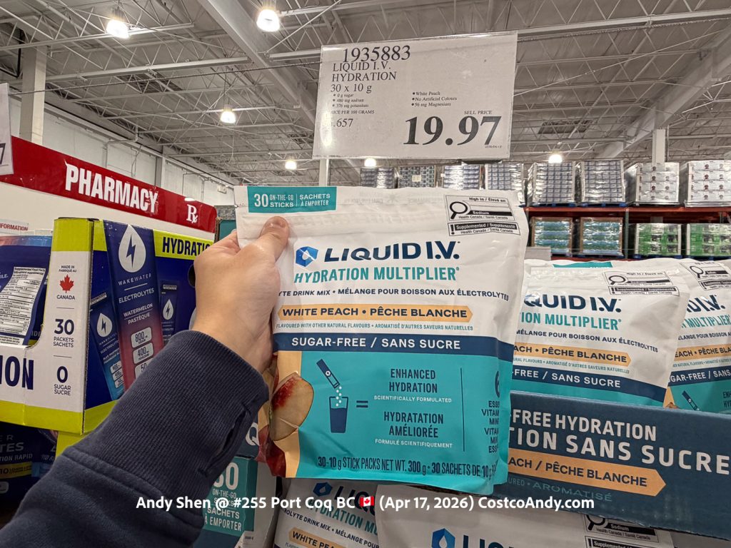 LIQUID IV HYDRATION 30X10G