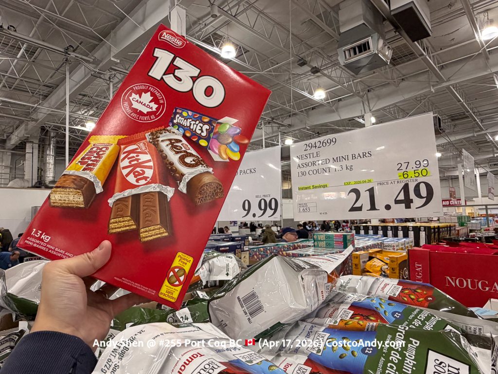 NESTLE ASSORTED MINI BARS 130CT 1.3 KG