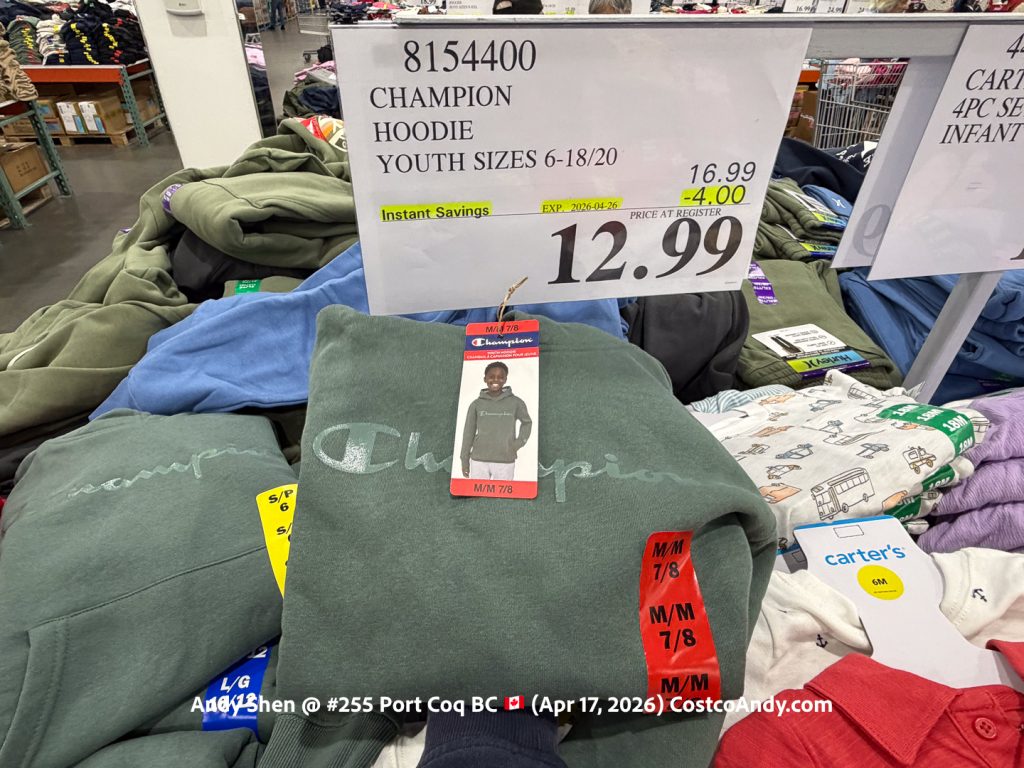 CHAMPION HOODIE YOUTH SIZES 6-18/20