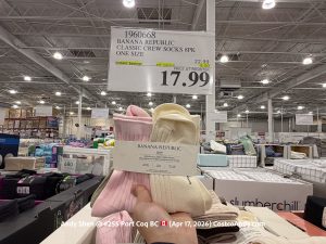 BANANA REPUBLIC CLASSIC CREW SOCKS 8PK ONE SIZE