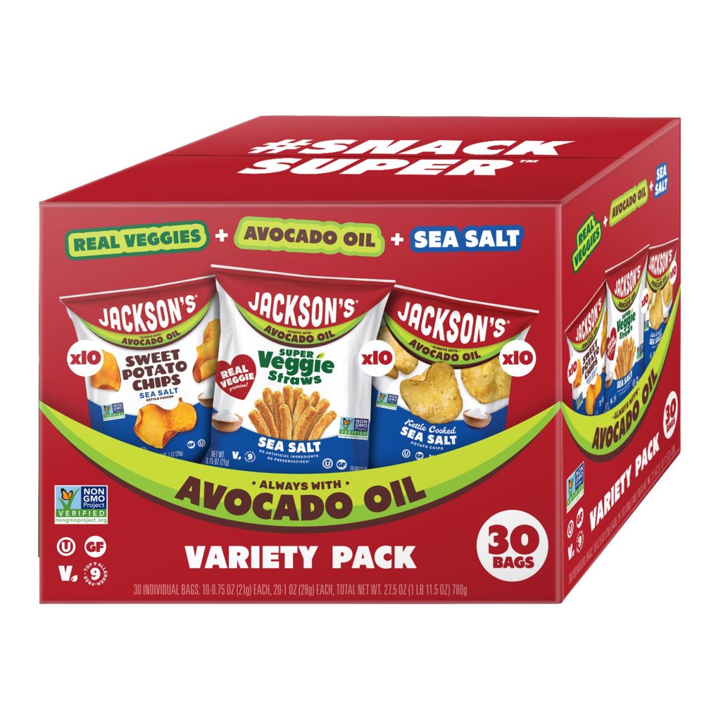 JACKSON’S SEA SALT VARIETY PACK 30 CT
