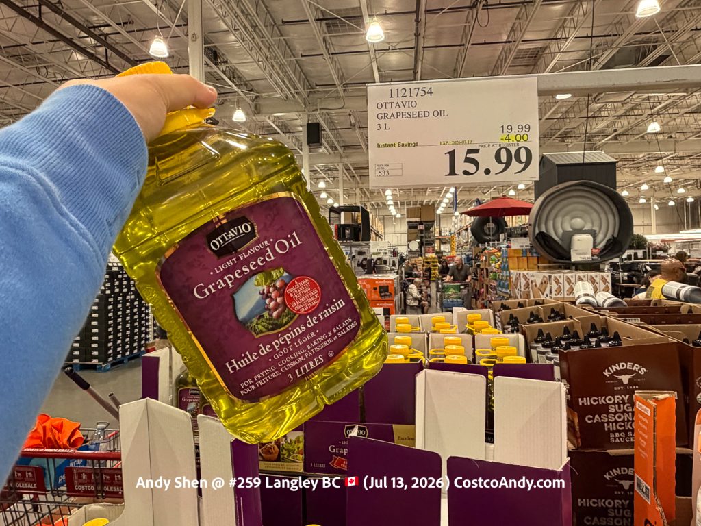 OTTAVIO GRAPESEED OIL 3L