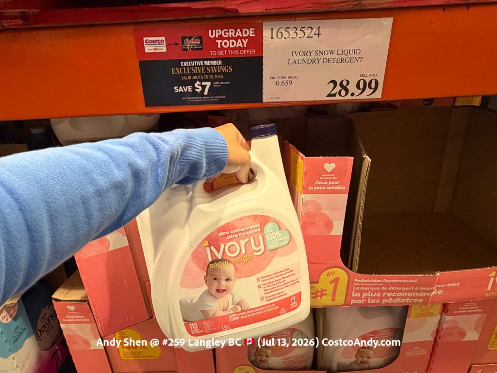 IVORY SNOW LIQUID LAUNDRY DETERGENT