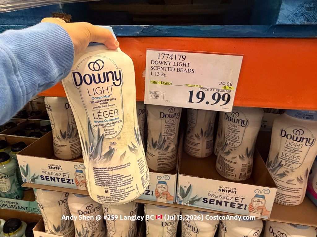 DOWNY LIGHT SCENTED BEADS 1.13 KG