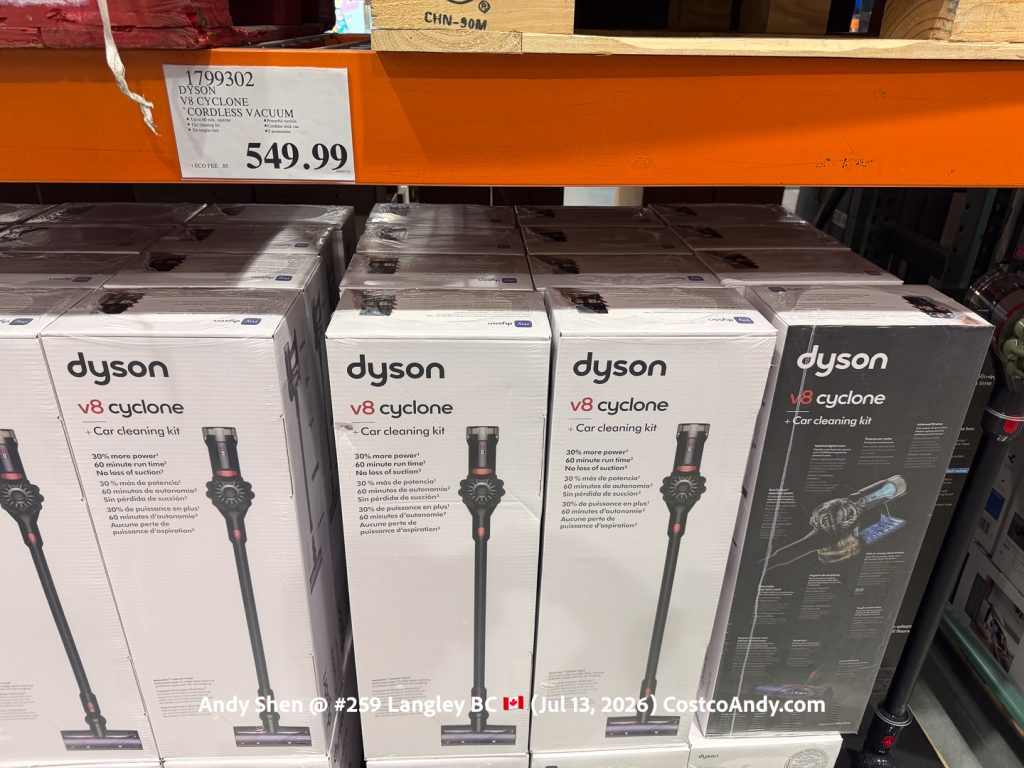 DYSON V8 CYCLONE CORDLESS VACUUM