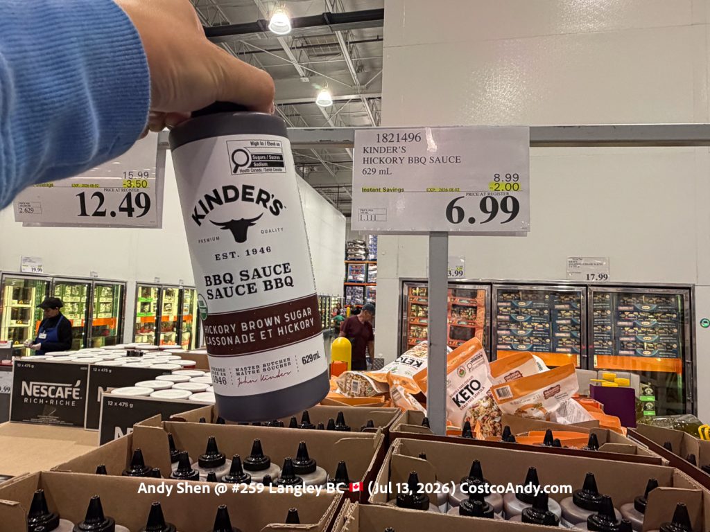 KINDER’S HICKORY BBQ SAUCE 629 ML