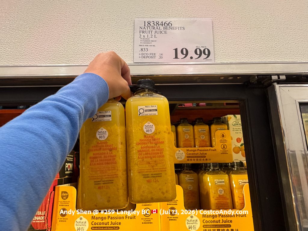 NATURAL BENEFITS FRUIT JUICE 2 X 1.2L